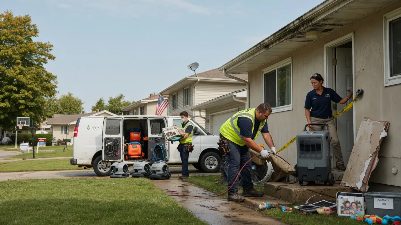 Water Damage Restoration in Range, AL near me